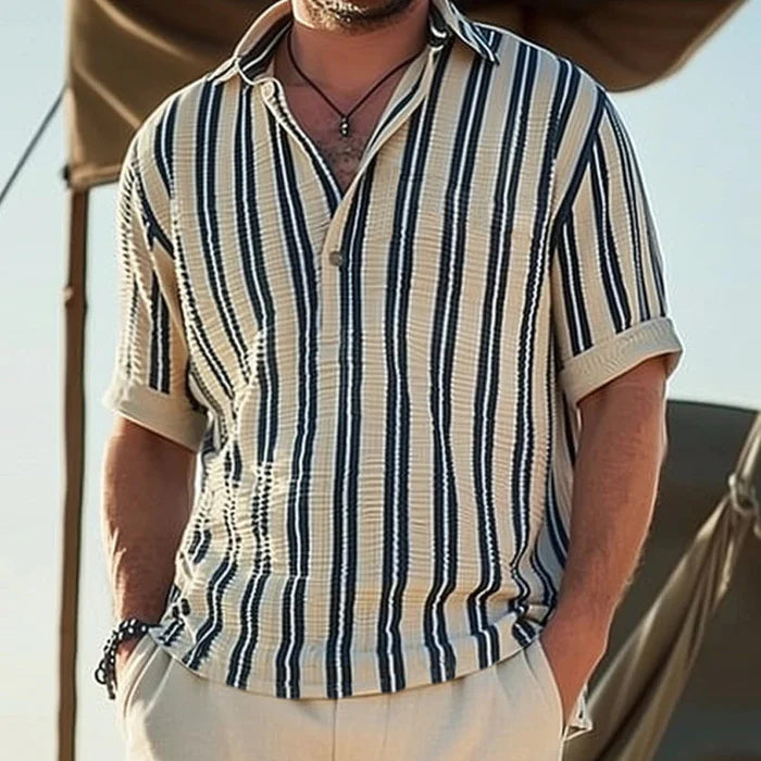Levi - Old Money Striped Shirt