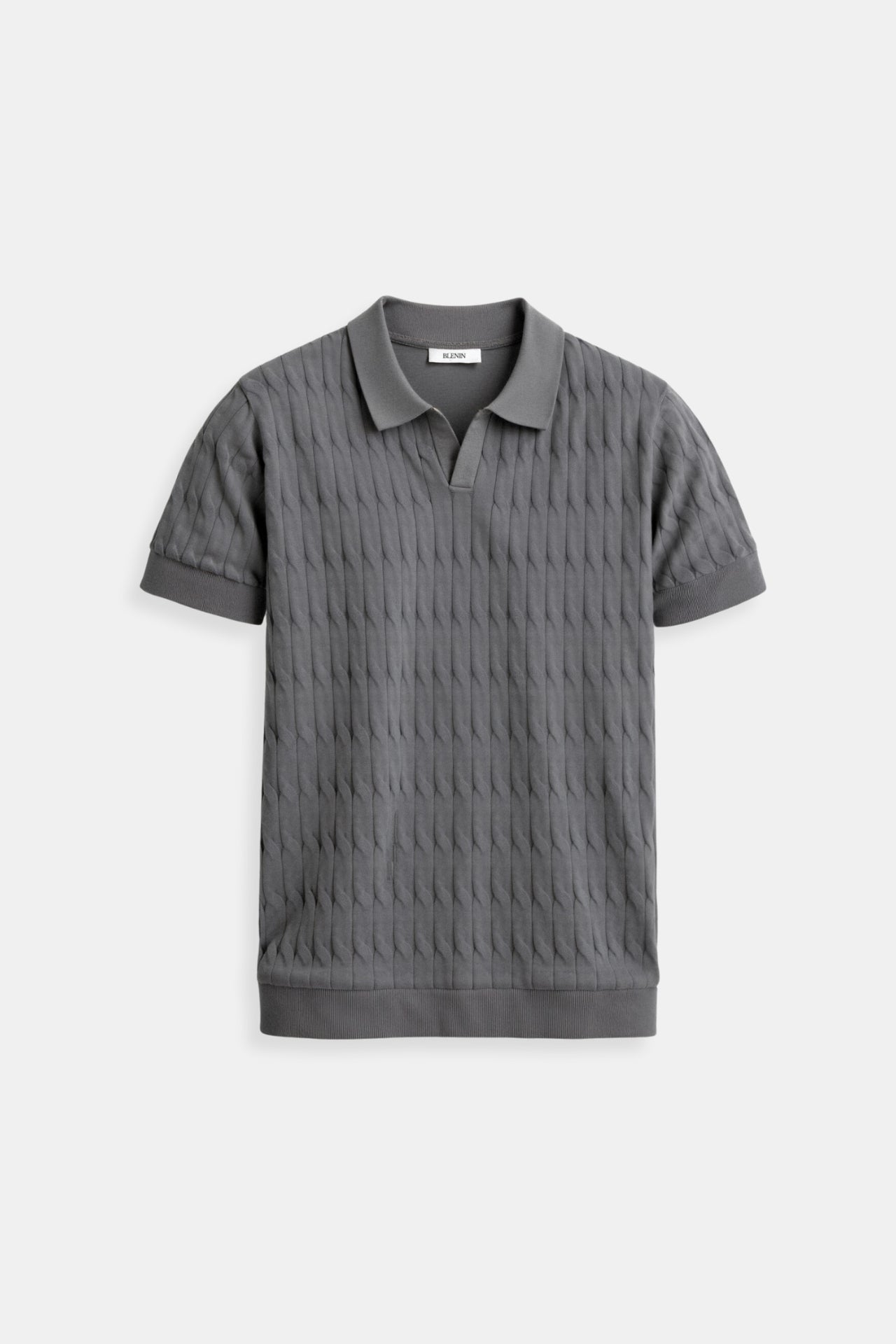Old Money Knit Polo T-Shirt