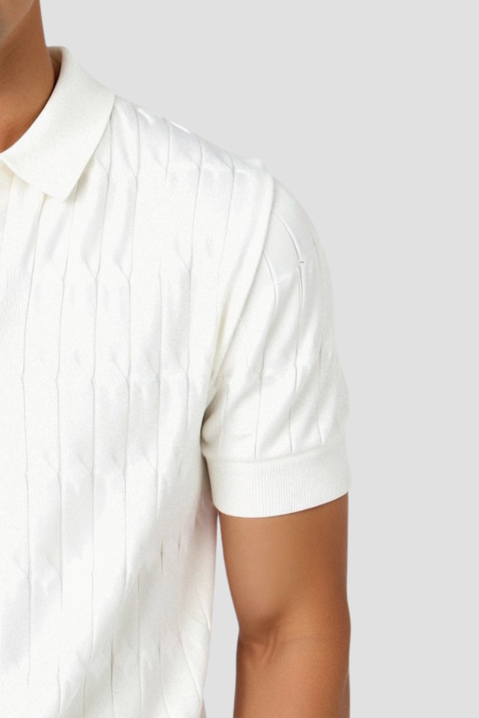 Old Money Knit Polo T-Shirt