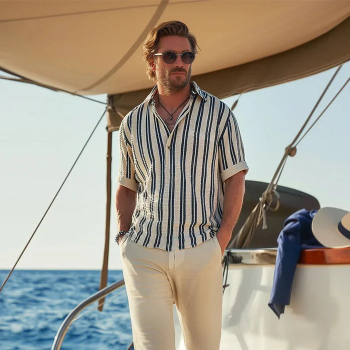Levi - Old Money Striped Shirt