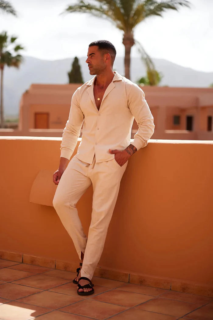 Matthew - Linen Lounge Set